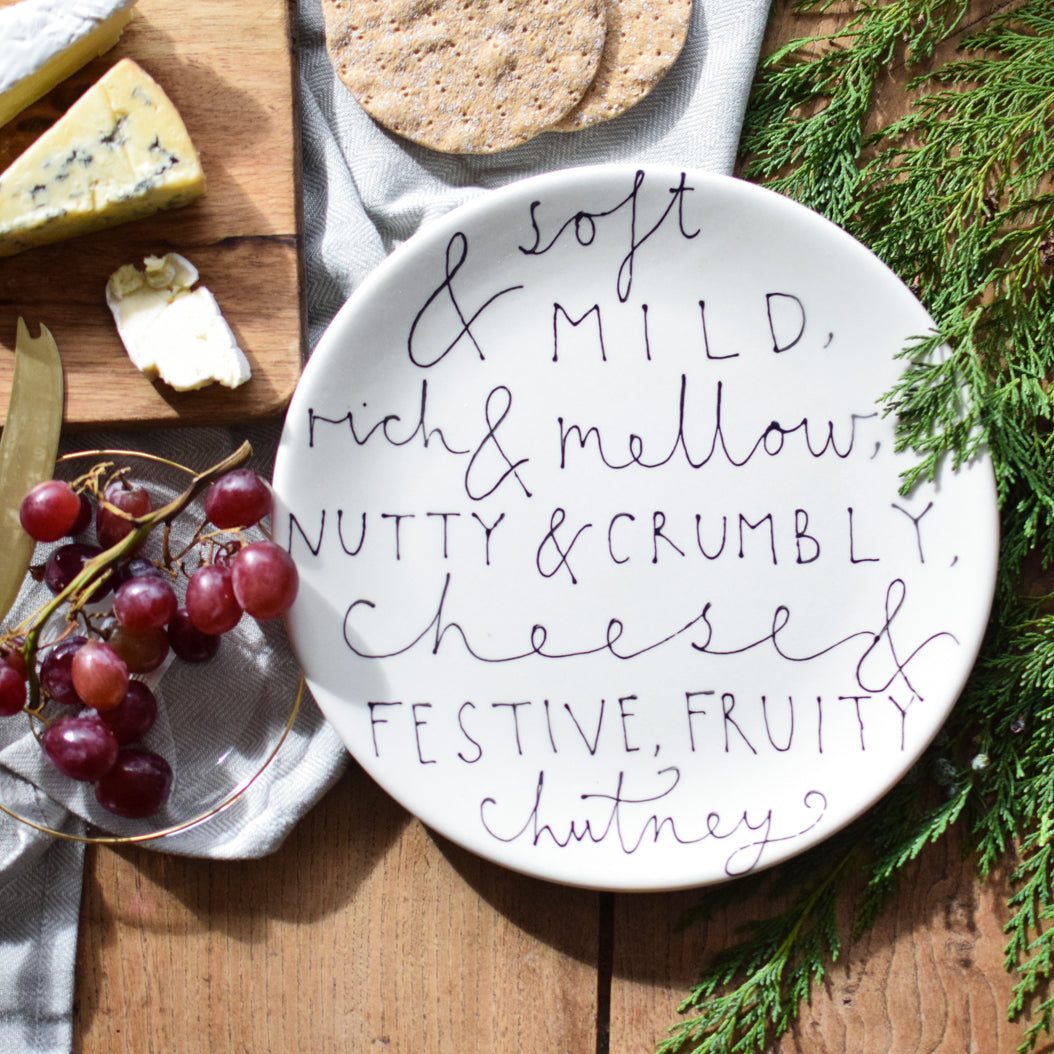 Deliciously Descriptive Christmas Ceramics