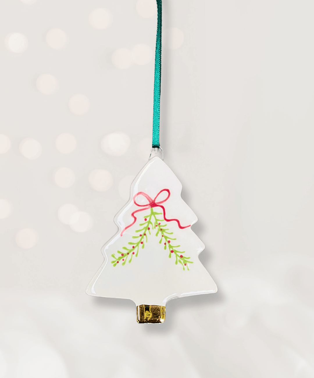 Set of 5  Christmas Tree ornaments