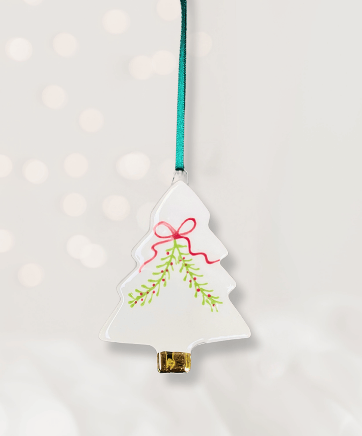 Set of 5  Christmas Tree ornaments