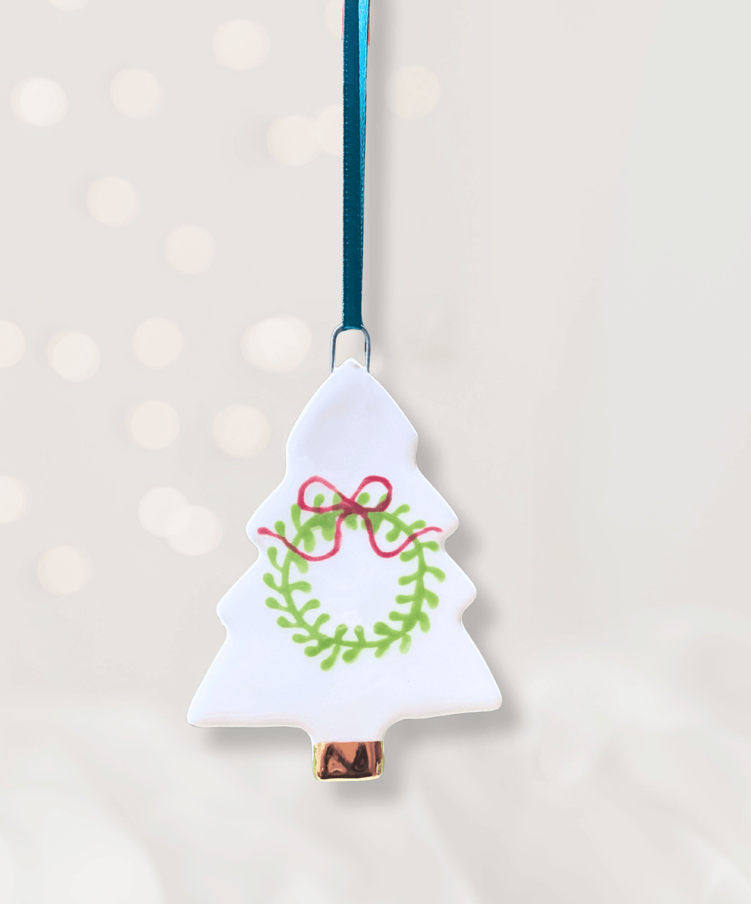 Set of 5  Christmas Tree ornaments
