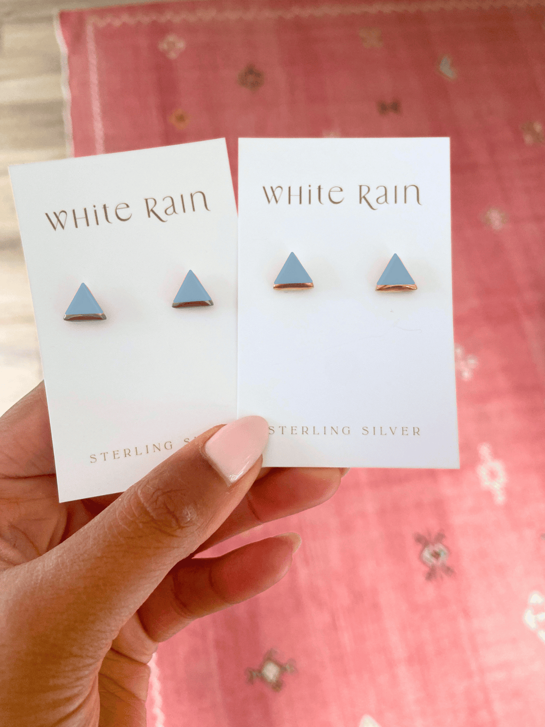 SALE Triangle Studs