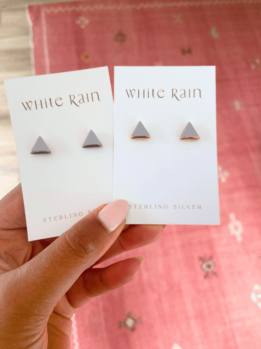 SALE Triangle Studs