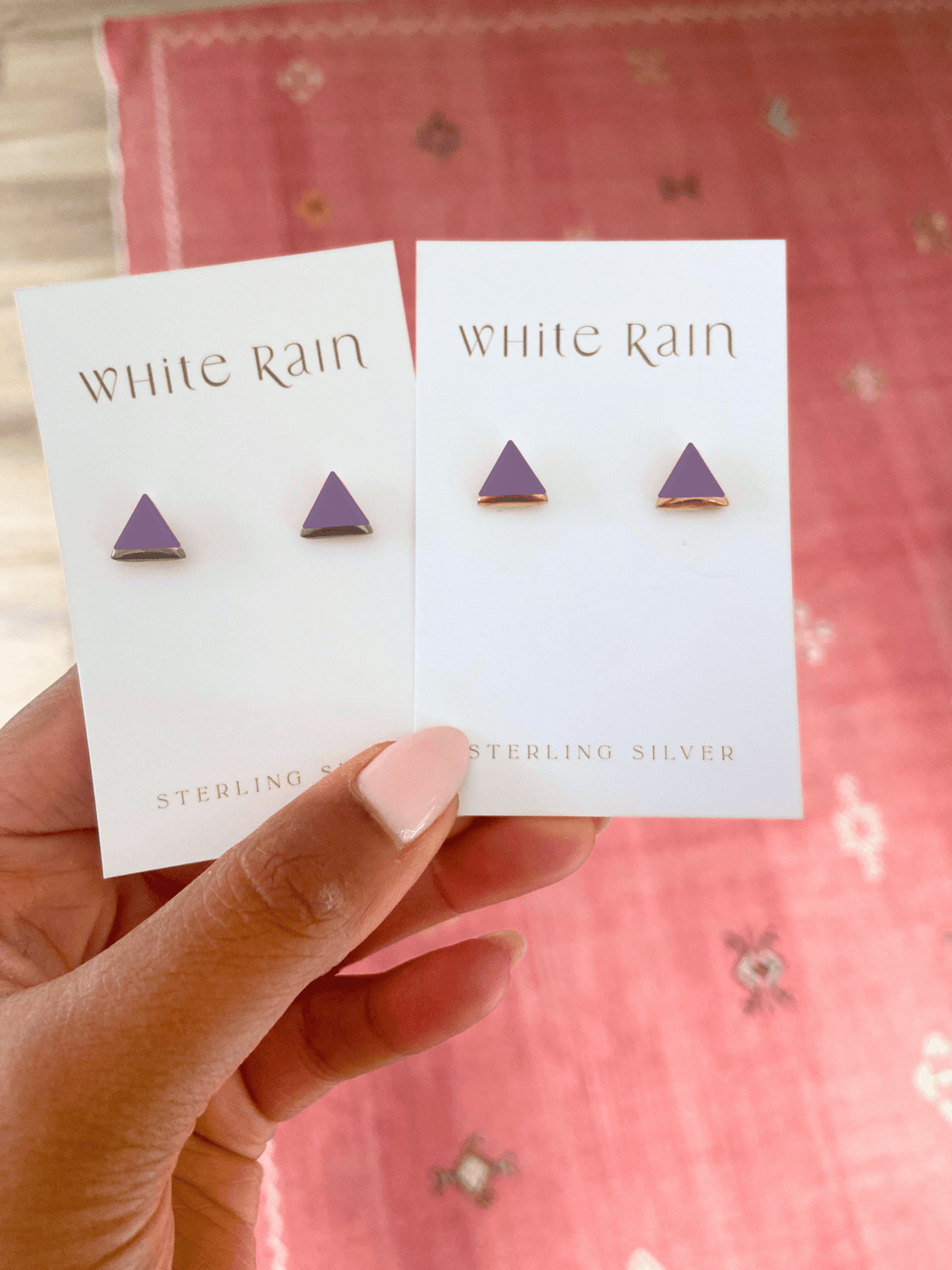 SALE Triangle Studs