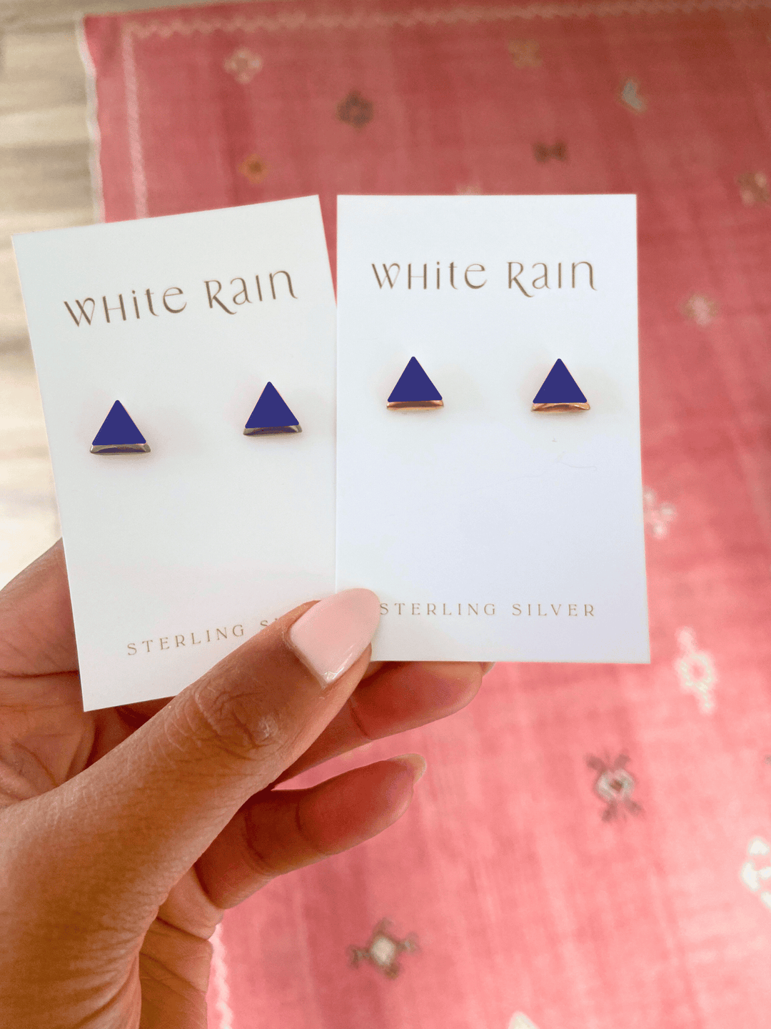 SALE Triangle Studs