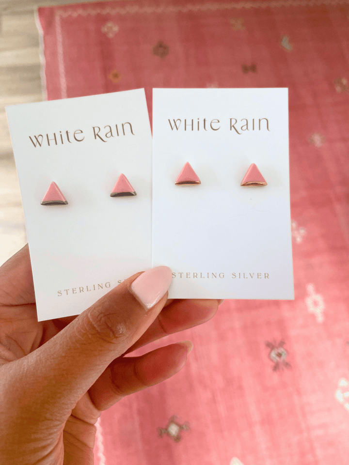 SALE Triangle Studs