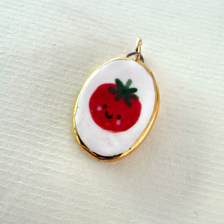 Cute Tomato Pendant