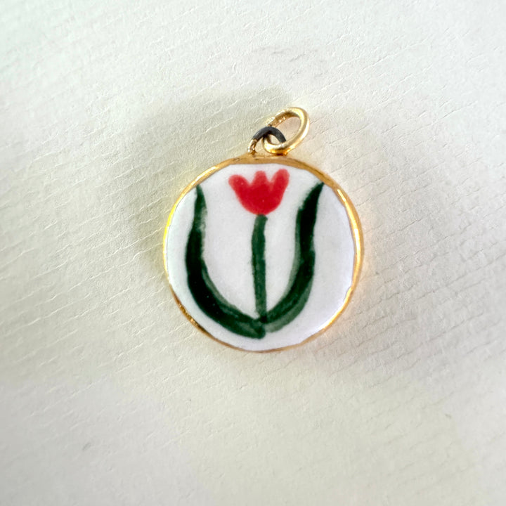 Simple Flower Pendant
