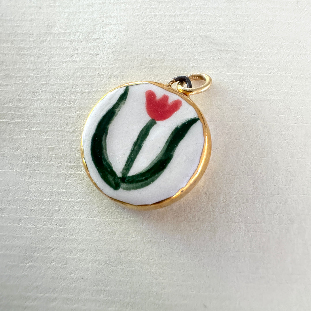 Simple Flower Pendant