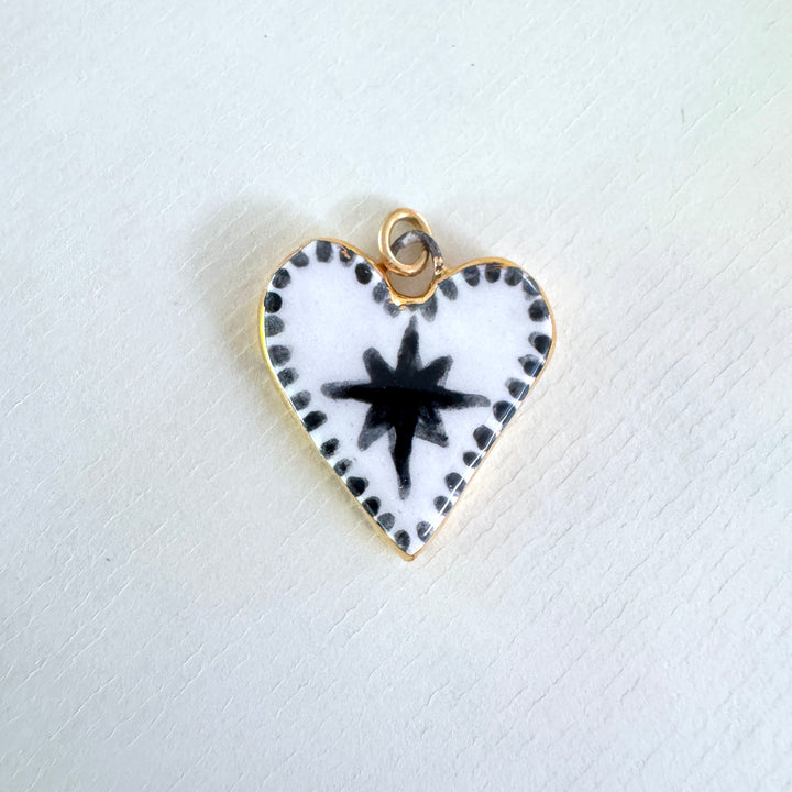 Heart with Star Pendant