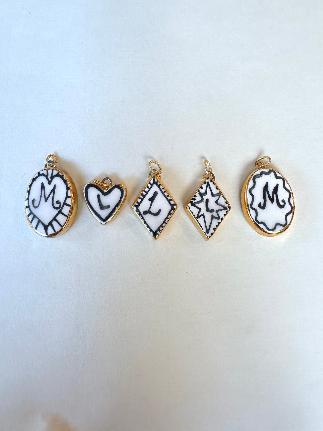 Personalised Initial Diamond Pendant with Star