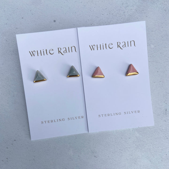 SALE Triangle Studs