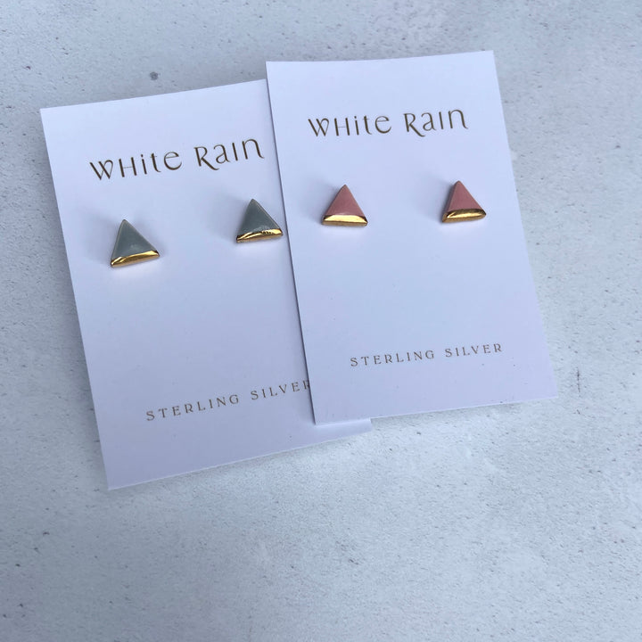 SALE Triangle Studs