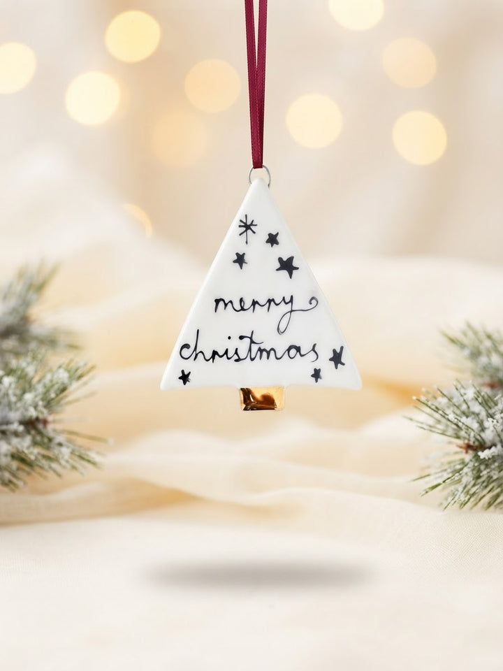 Set of 3 Merry Christmas Ornaments