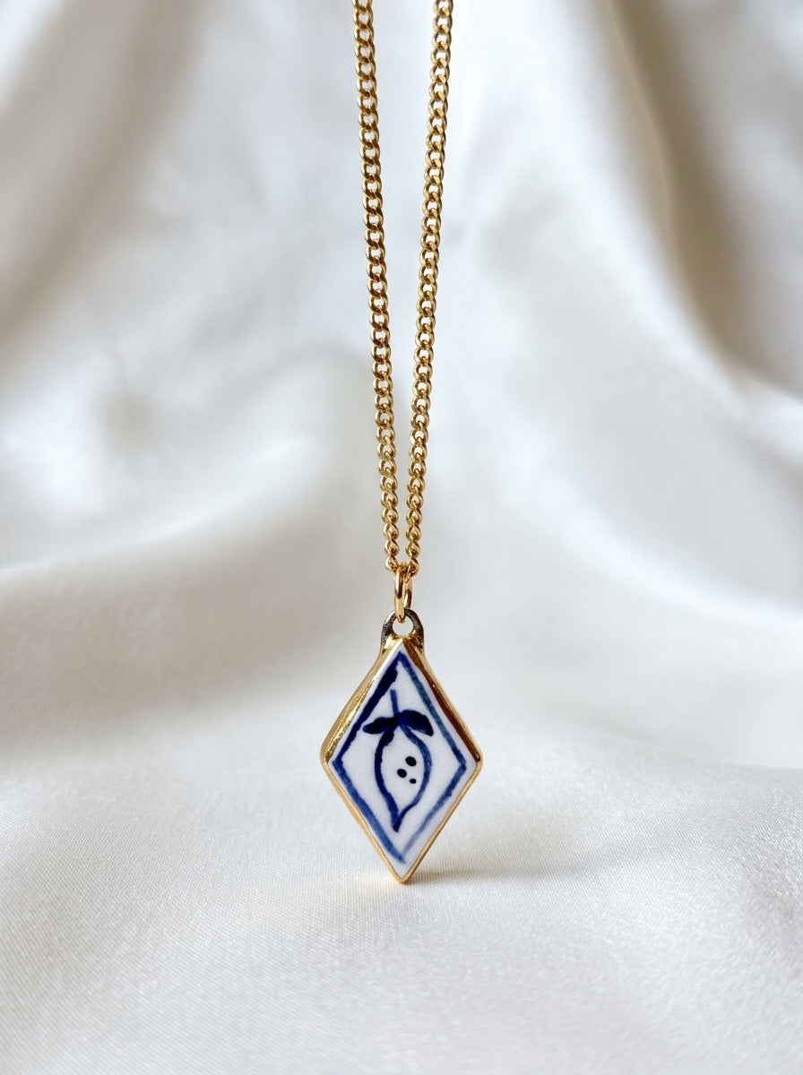 Blue Lemon Pendant