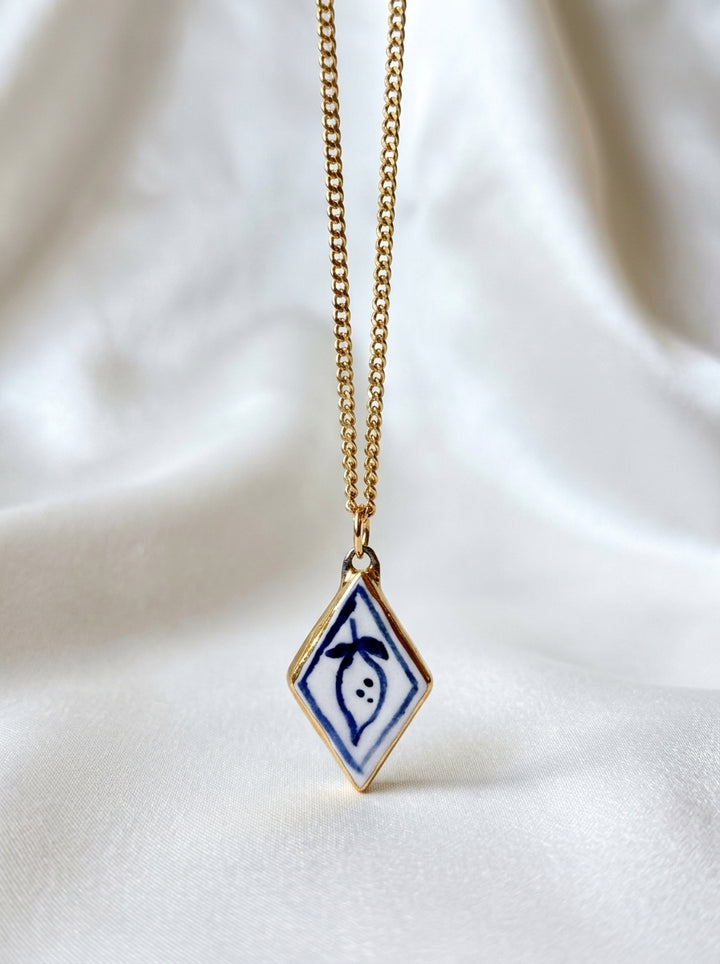 Blue Lemon Pendant