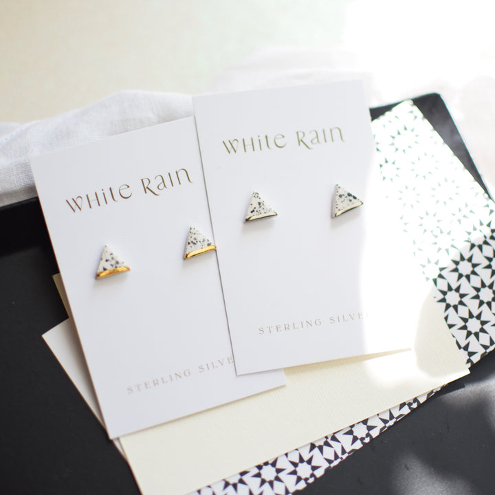 SALE Triangle Studs