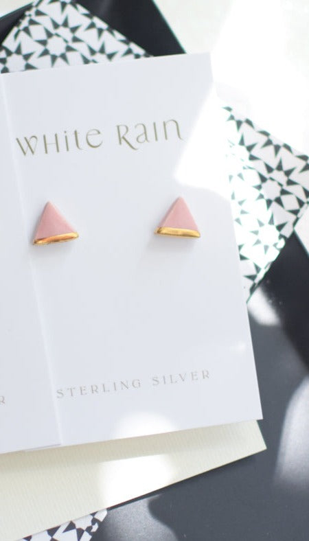 SALE Triangle Studs