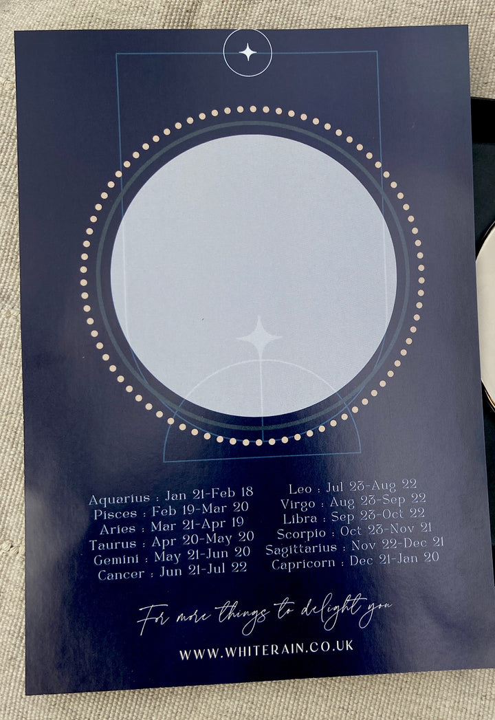Zodiac Sign Trinket Dish