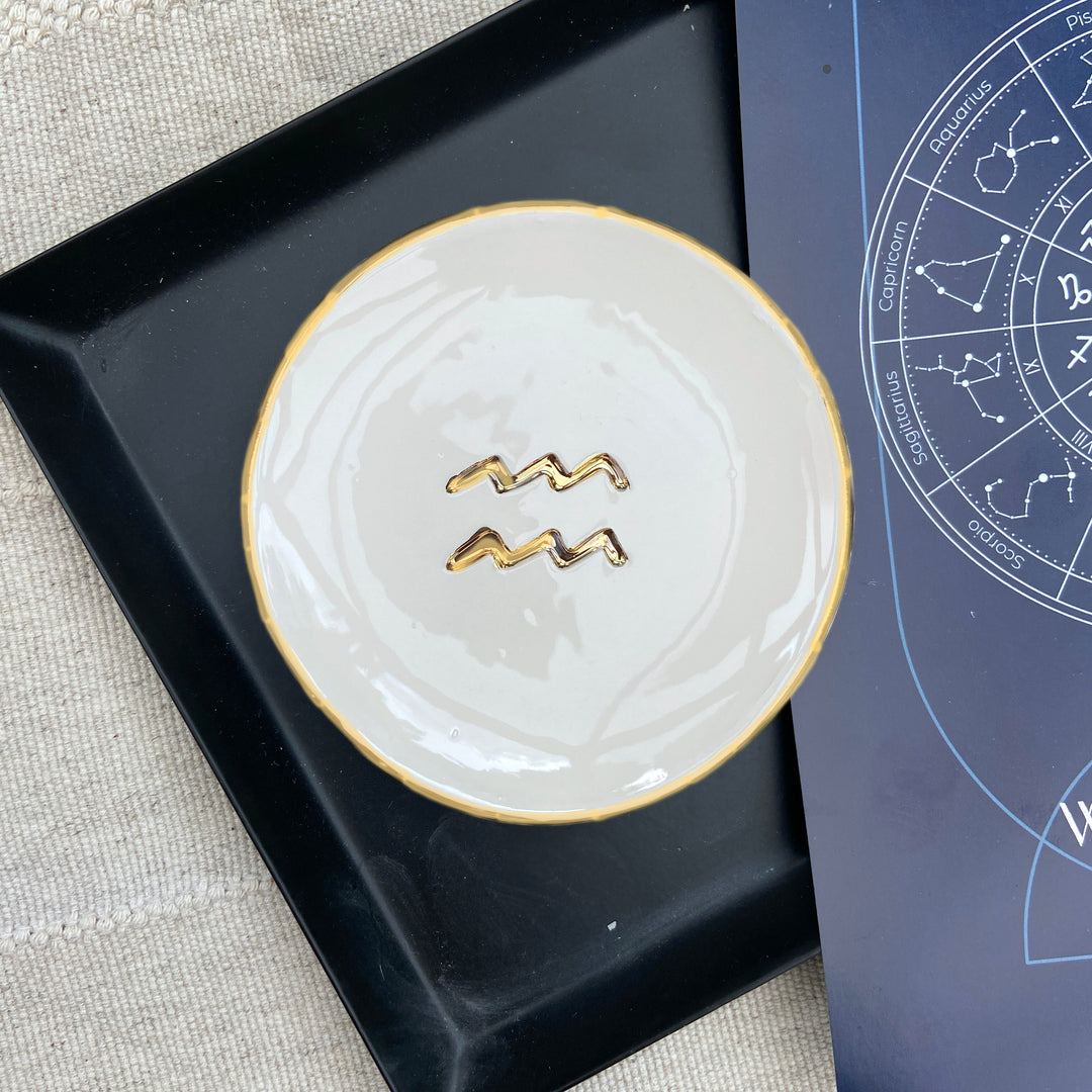 Zodiac Sign Trinket Dish