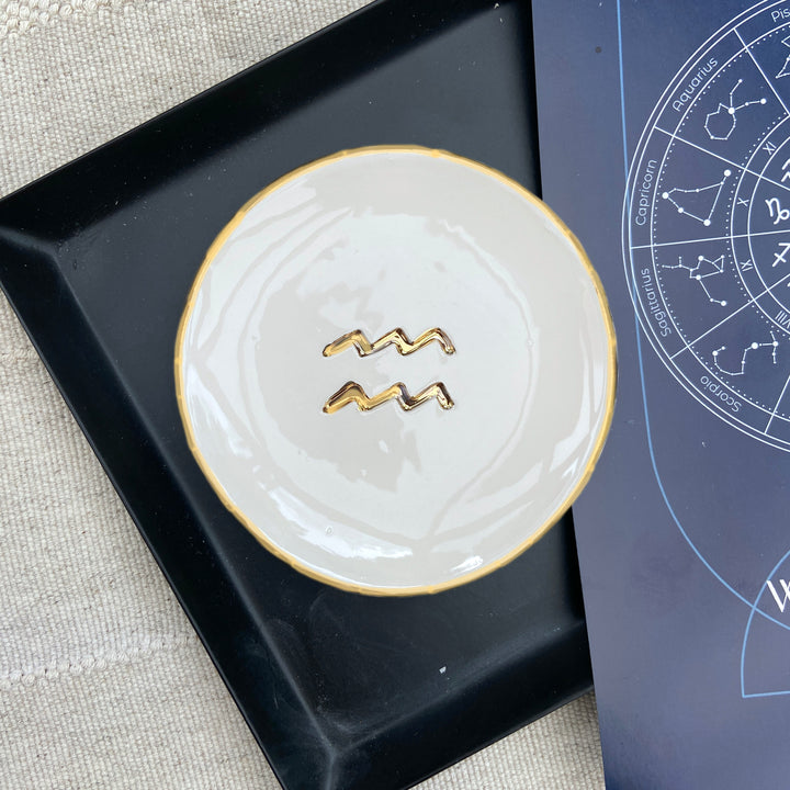Zodiac Sign Trinket Dish