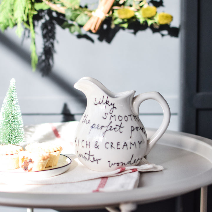 Christmas Delights Descriptive Jug