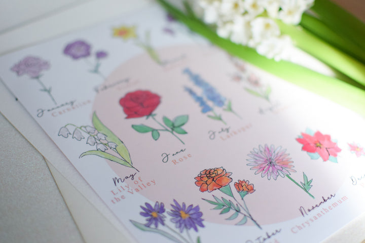 May Birth Flower trinket dish
