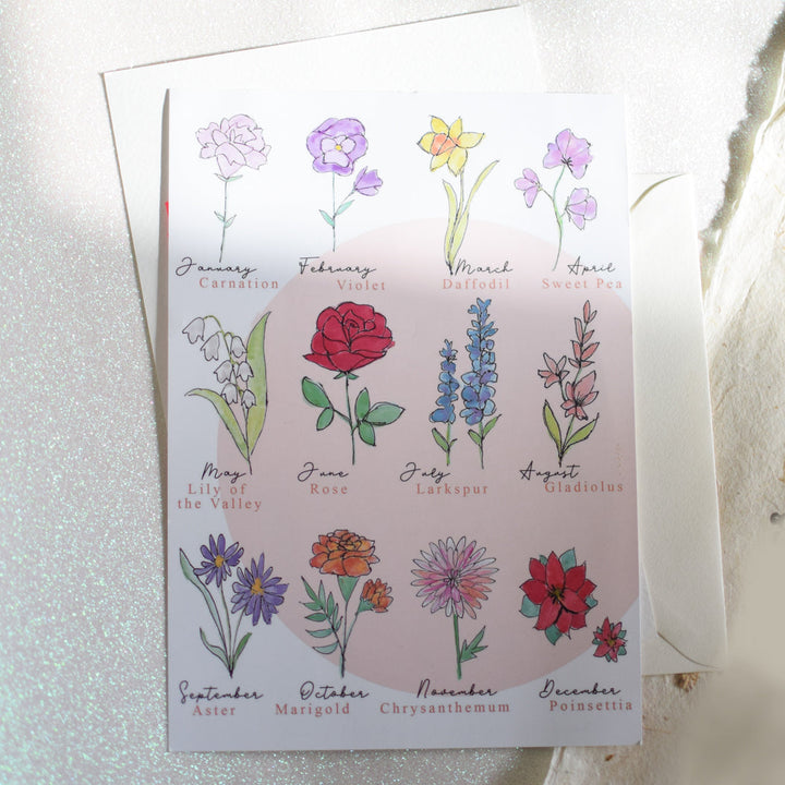 February Birth Flower Violet trinket dish