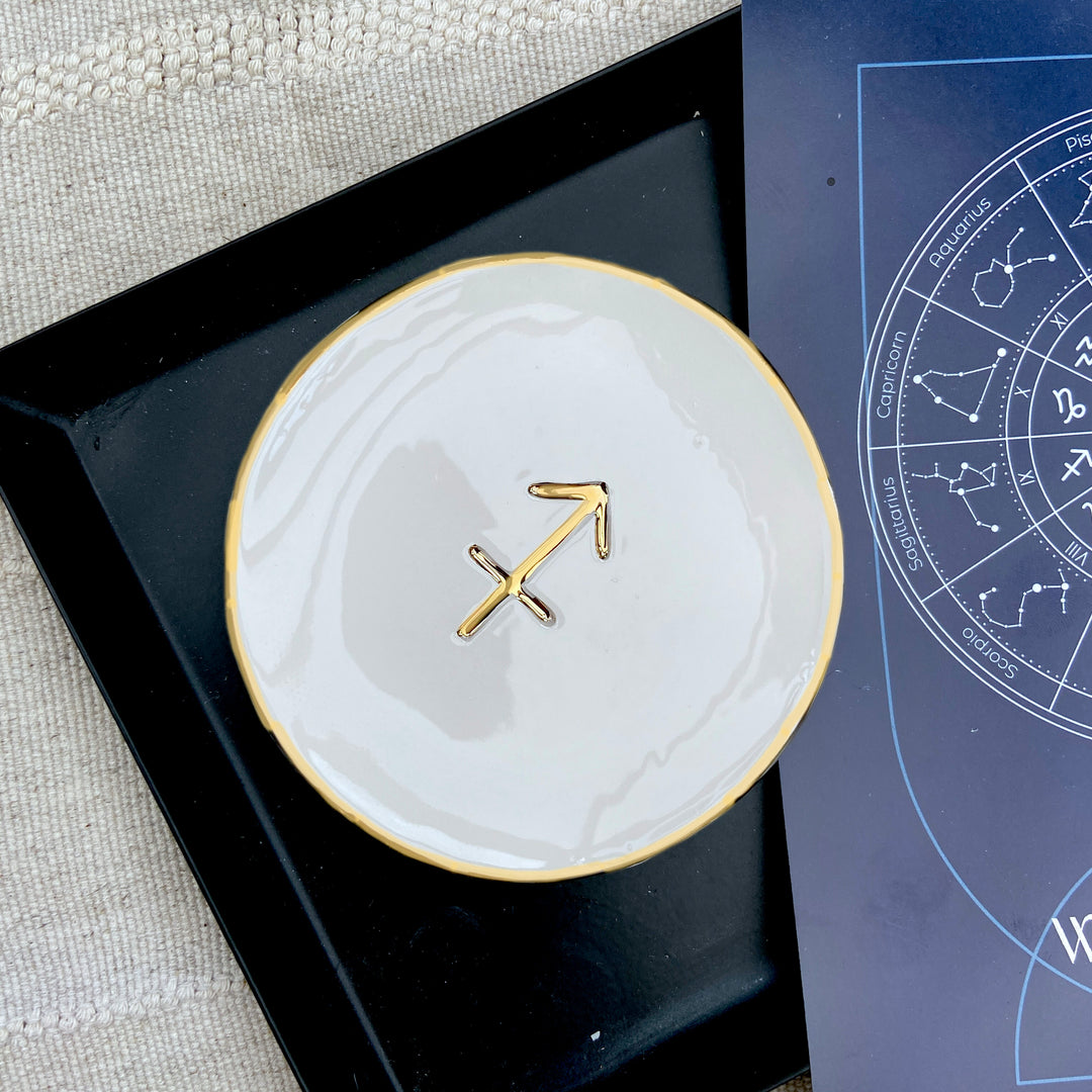 Zodiac Sign Trinket Dish