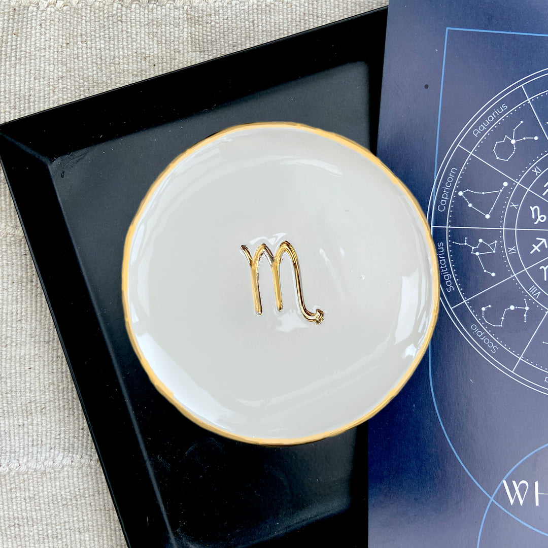 Zodiac Sign Trinket Dish