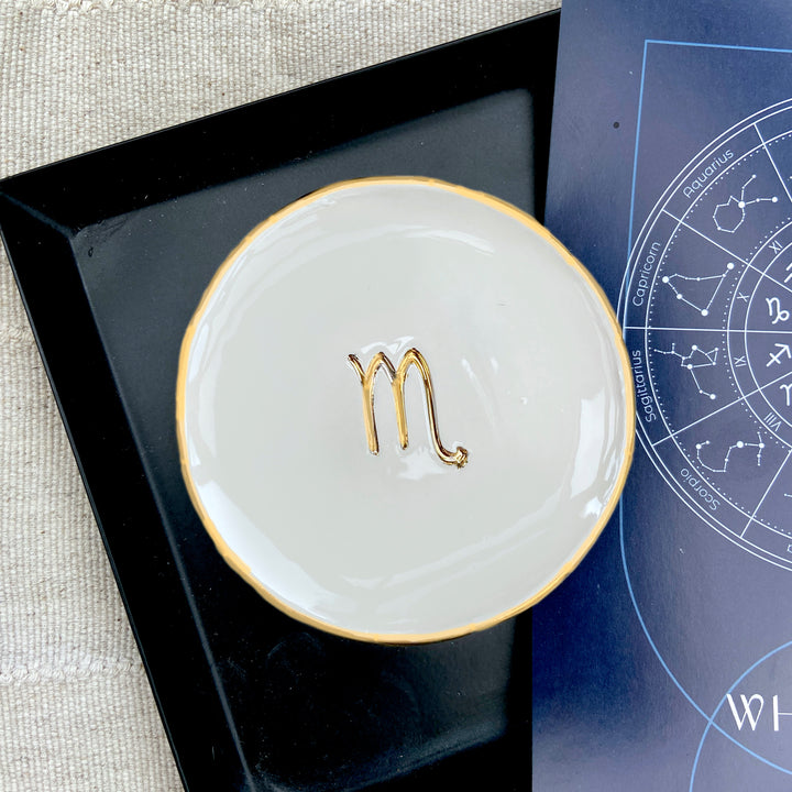 Zodiac Sign Trinket Dish
